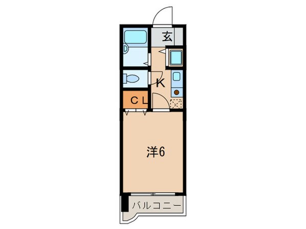 ＹＫハイツ相生町の物件間取画像